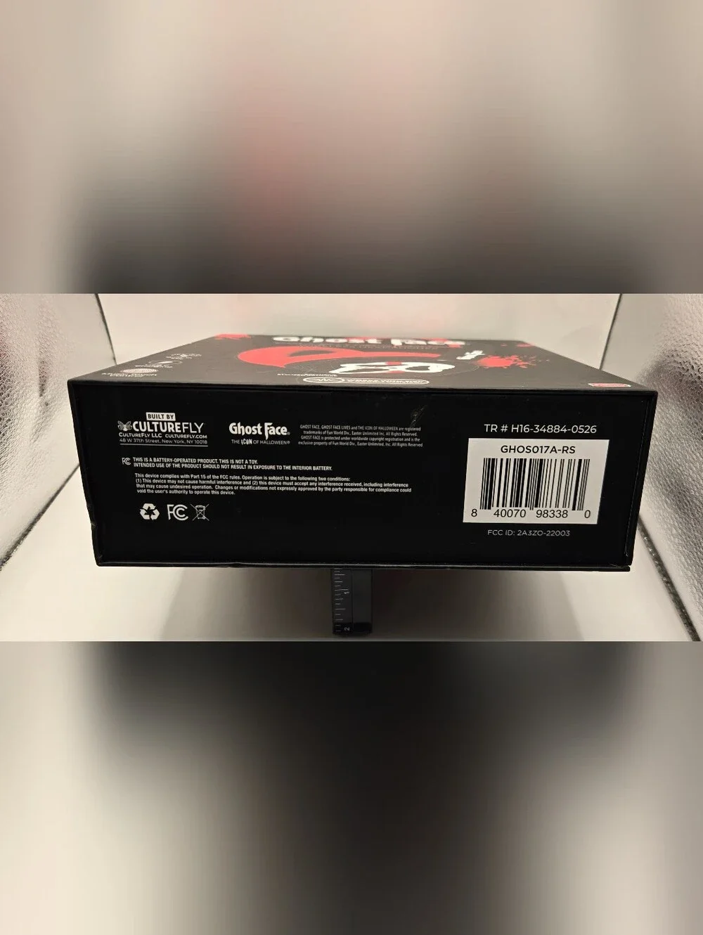 Ghost Face Collector’s Edition Wireless Headphones Hot Topic Exclusive NEW.